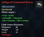 Antiqued Ceremonial Bracers