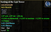 Earring of the Lost Tower