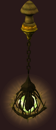 Swinging Temple Lamp (Placed)