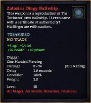 Zatozia's Dingy Bullwhip