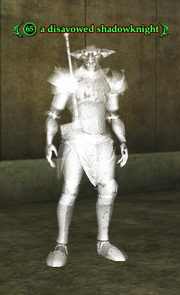 A disavowed shadowknight