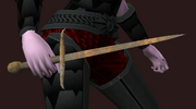 Badlands Stiletto (Equipped)