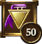 Achievement Icon ribbon purple gold triangle 50.png