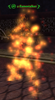 A flamestalker