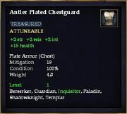 Antler Plated Chestguard
