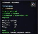 Mazkeen Knucklers