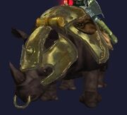 A Rilissian Soldier's Mount appear