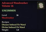 Advanced Woodworker Volume 26