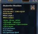 Shadowfire Shoulders