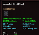 Annealed Silvril Stud