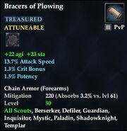 Bracers of Plowing