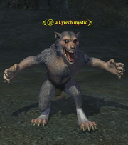 A Lyrech mystic (werewolf)