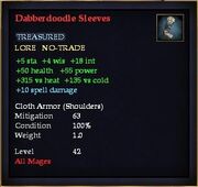 Dabberdoodle Sleeves