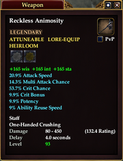 Reckless Animosity