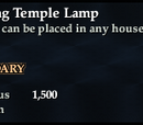Swinging Temple Lamp