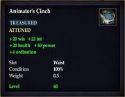 Animators cinch