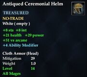 Antiqued Ceremonial Helm