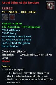 Astral Mitts of the Invoker