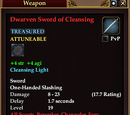 Dwarven Sword of Cleansing