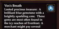 Vox's Breath
