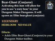 Bear-Ghost (Conjuror)