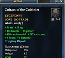 Cuirass of the Cuisinier