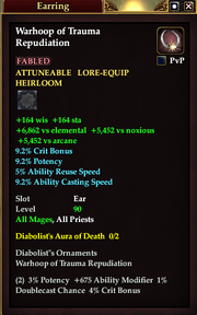 Warhoop of Trauma Repudiation