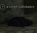 A crypt substance