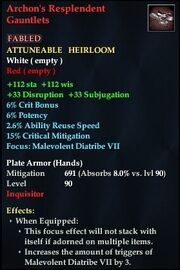 Archon's Resplendent Gauntlets