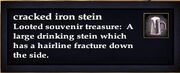 Cracked iron stein