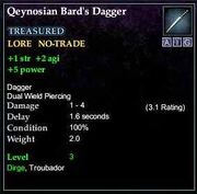 Qeynosianbardsdagger