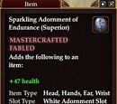 Sparkling Adornment of Endurance (Superior)