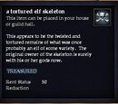 A tortured elf skeleton