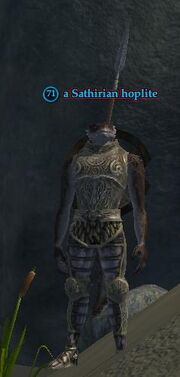 A Sathirian hoplite