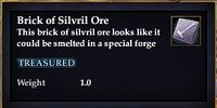 Brick of Silvril Ore