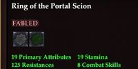 Ring of the Portal Scion