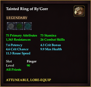 Tainted Ring of Ry'Gorr