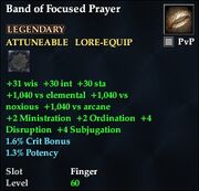 Band of Focused Prayer