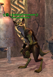 A Quaketail brewmaster