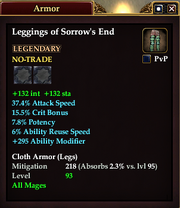 Leggings of Sorrow's End