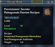 Provisioners' Secrets- Pomegranate Passion Recipes