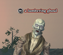 A lumbering ghoul