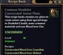 Common Deathfist Consecrated Armor Plans