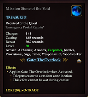 Mission Stone of the Void