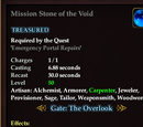 Mission Stone of the Void