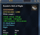 Remkit's Belt of Flight