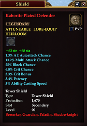 Kaborite Plated Defender
