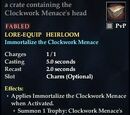 A crate containing the Clockwork Menace's head
