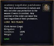 Academy negotiator pantaloons