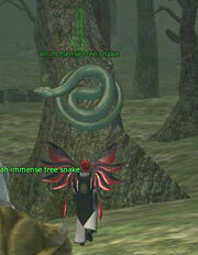 Immense tree snake